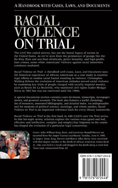 Produktbild: Racial Violence on Trial