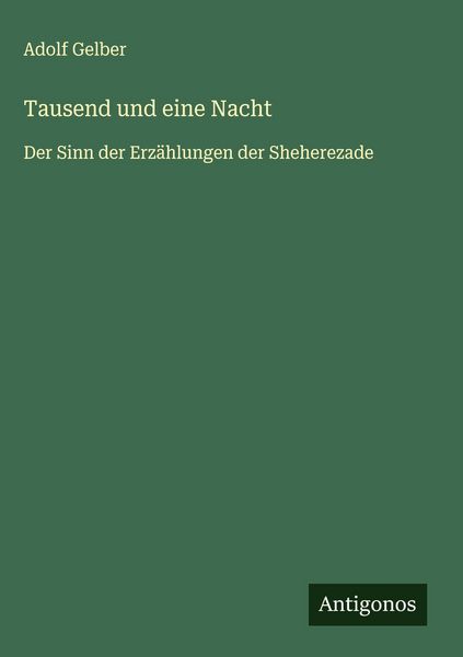 Produktbild: Tausend und eine Nacht