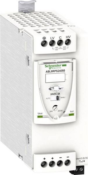Produktbild: Schneider Electric ABL8RPS24050 Hutschienen-Netzteil (DIN-Rail) 5A Inhalt 1St.