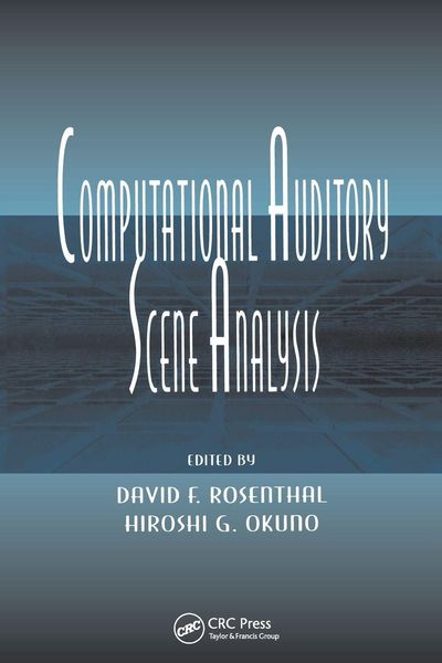 Produktbild: Computational Auditory Scene Analysis