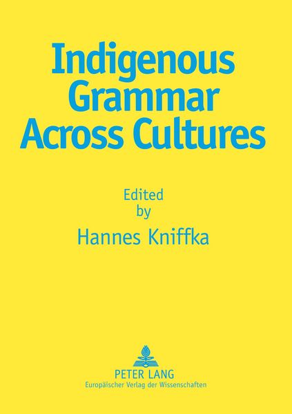 Produktbild: Indigenous Grammar Across Cultures