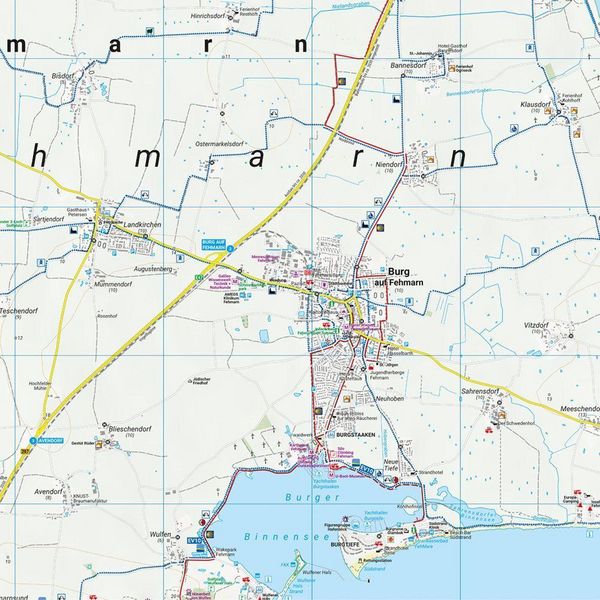 Produktbild: freytag & berndt Wanderkarte WKD 5365 Fehmarn - Ostholstein, Malente - Heiligenhafen 1:30.000