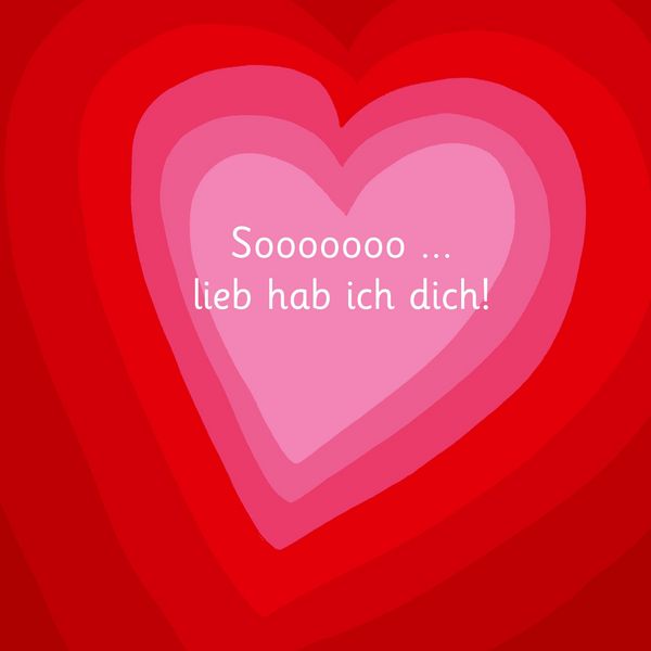 Produktbild: Sooooooo... lieb hab ich dich! - Illustriert von Adrienne Barman