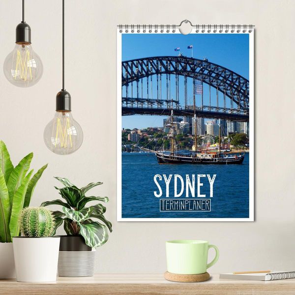 Produktbild: SYDNEY Terminplaner (Wandkalender 2026 DIN A4 hoch), CALVENDO Monatskalender