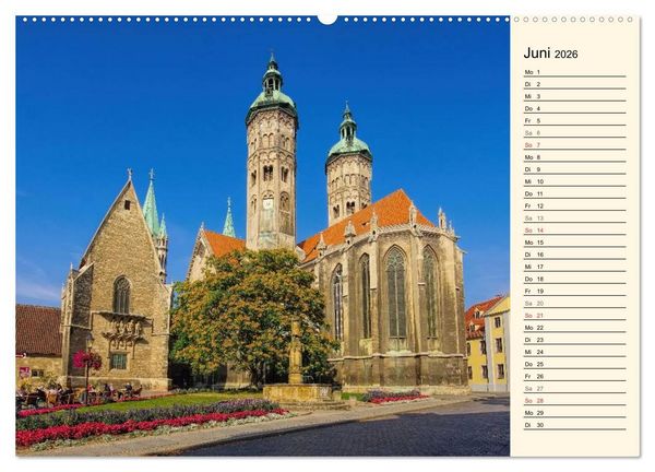 Produktbild: Saale-Unstrut - Region aus Wein und Stein (Wandkalender 2026 DIN A2 quer), CALVENDO Monatskalender