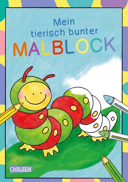 Produktbild: Mein tierisch bunter Malblock