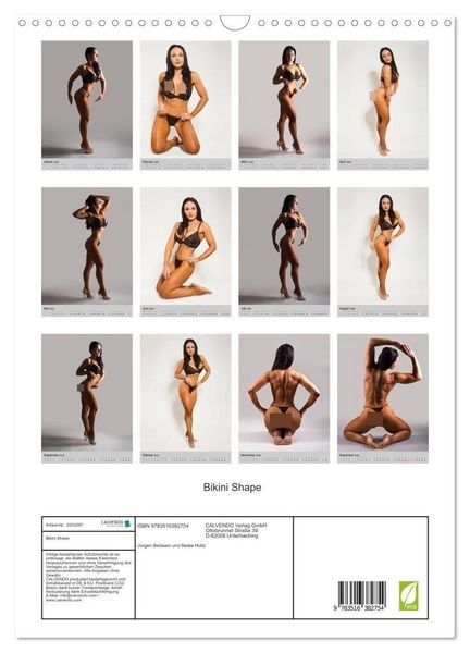 Produktbild: Bikini Shape (Wandkalender 2026 DIN A3 hoch), CALVENDO Monatskalender