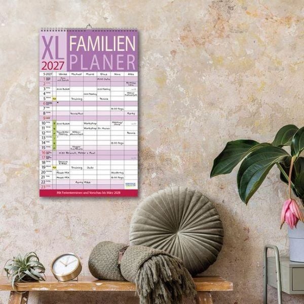 Produktbild: XL Familienplaner 2027