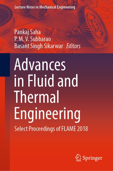 Produktbild: Advances in Fluid and Thermal Engineering