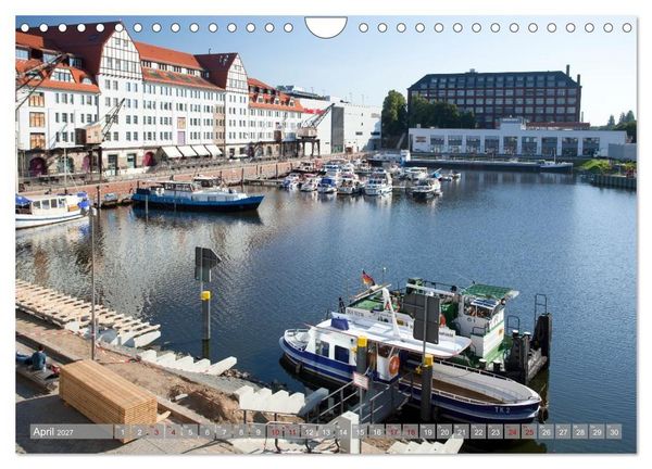 Produktbild: Hausbooturlaub Deutschland - Berlin und Brandenburg (Wandkalender 2027 DIN A4 quer), CALVENDO Monatskalender