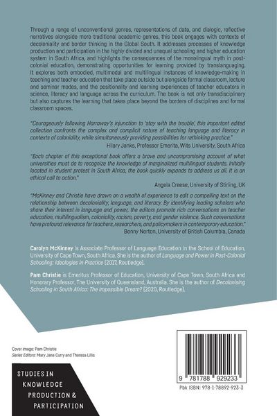 Produktbild: Decoloniality, Language and Literacy