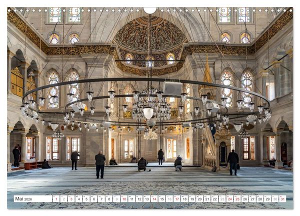Produktbild: Istanbul - Faszination Moschee (Wandkalender 2026 DIN A3 quer), CALVENDO Monatskalender
