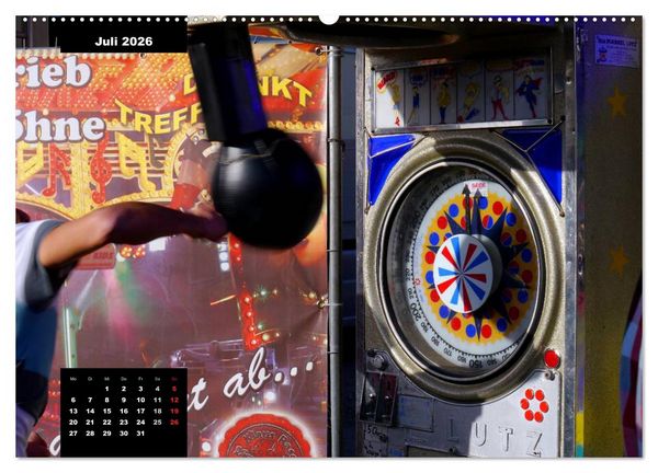 Produktbild: Kirmesrummel (hochwertiger Premium Wandkalender 2026 DIN A2 quer), Kunstdruck in Hochglanz