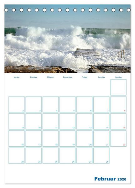 Produktbild: il Salento - maritim (Tischkalender 2026 DIN A5 hoch), CALVENDO Monatskalender