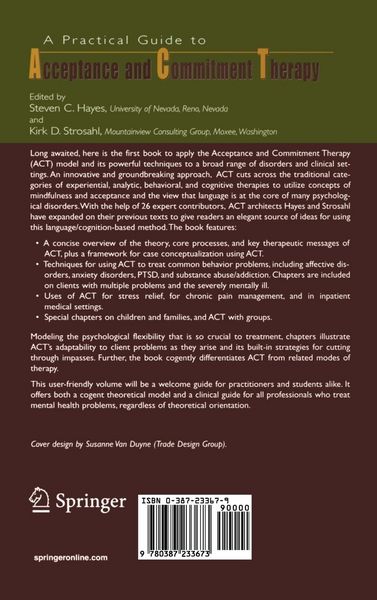Produktbild: A Practical Guide to Acceptance and Commitment Therapy