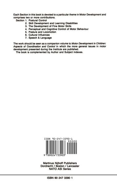 Produktbild: Themes in Motor Development