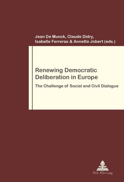 Produktbild: Renewing Democratic Deliberation in Europe