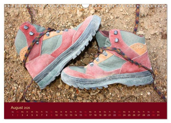 Produktbild: Schuhe - Schritt f&uuml;r Schritt durch das Jahr (Wandkalender 2026 DIN A3 quer), CALVENDO Monatskalender