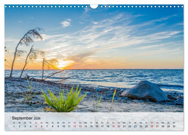 Produktbild: Schwedeneck Natur und Meer (Wandkalender 2026 DIN A3 quer), CALVENDO Monatskalender