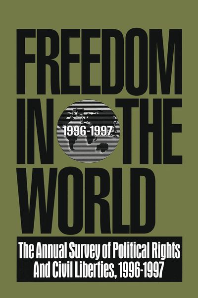 Produktbild: Freedom in the World: 1996-1997