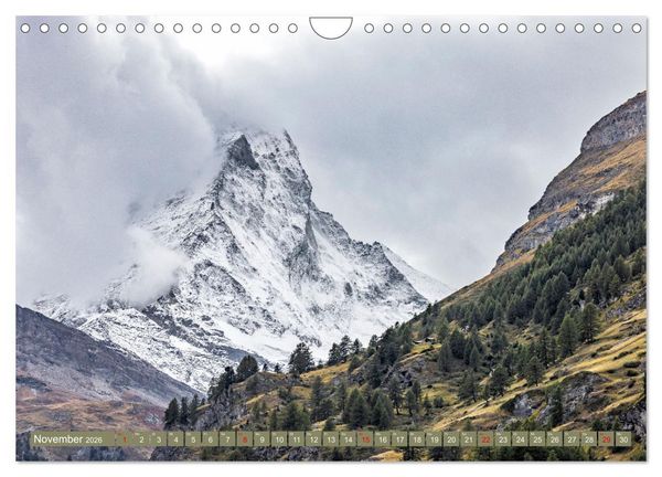 Produktbild: Schweizer Panorama - Von den Alpen bis zu den Seen (Wandkalender 2026 DIN A4 quer), CALVENDO Monatskalender