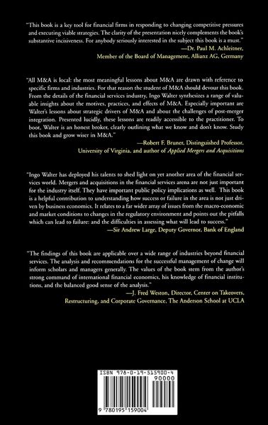 Produktbild: Mergers and Acquisitions in Banking and Finance