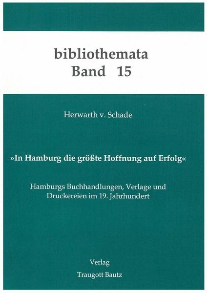 Produktbild: In Hamburg die gr&ouml;sste Hoffnung auf Erfolg