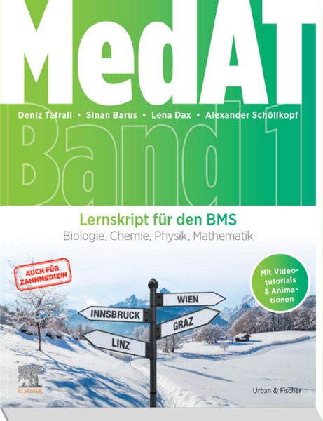 Produktbild: MedAT Lernskript f&uuml;r den BMS (Band 1)
