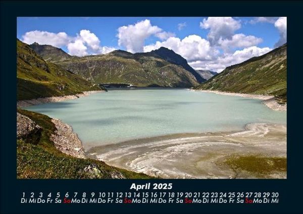 Produktbild: Bergige Welten 2025 Fotokalender DIN A5