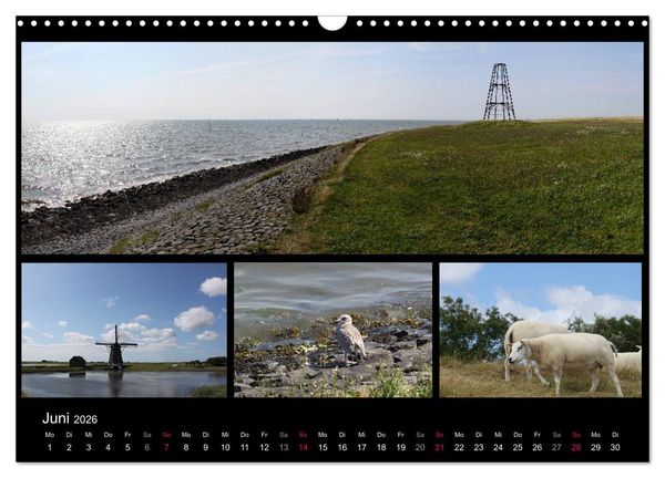 Produktbild: Texel, eine Perle Hollands (Wandkalender 2026 DIN A3 quer), CALVENDO Monatskalender