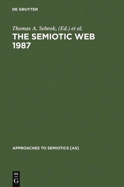 Produktbild: The Semiotic Web 1987