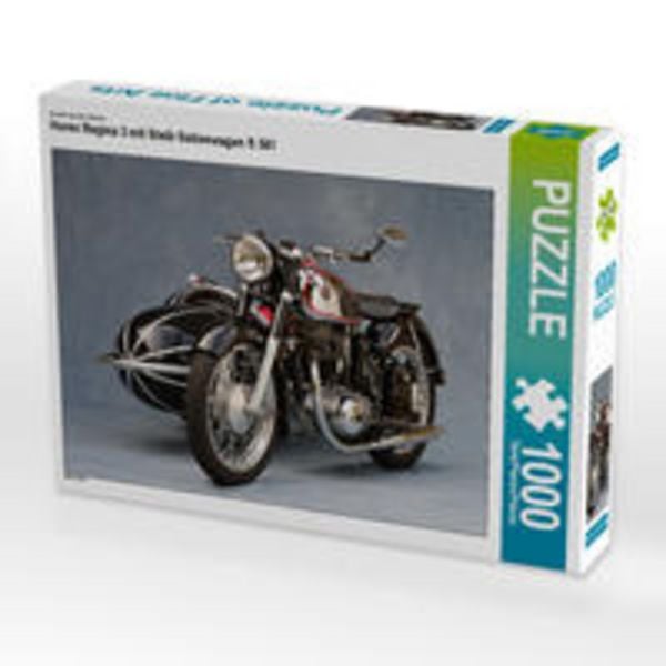CALVENDO Puzzle Horex Regina 3 mit Steib Seitenwagen S 501 1000 Teile Lege-Größe 64 x 48 cm Foto-Puzzle Bild von N N