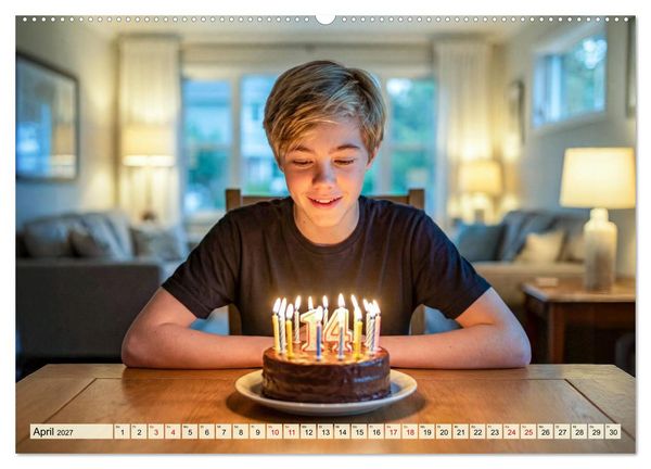 Produktbild: Unbeschwerte Jahre - Jungen zwischen Abenteuer und Freundschaft (Wandkalender 2027 DIN A2 quer), CALVENDO Monatskalender