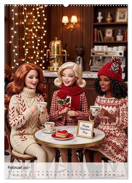 Produktbild: Fabulous Dolls &ndash; Im Hier und Jetzt (hochwertiger Premium Wandkalender 2027 DIN A2 hoch), Kunstdruck in Hochglanz