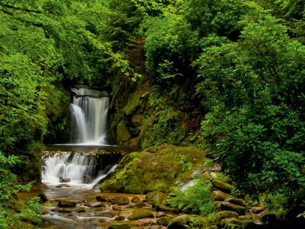 Produktbild: CALVENDO Puzzle Geroldsauer Wasserfall | 1000 Teile Lege-Gr&ouml;&szlig;e 64x48cm Foto-Puzzle f&uuml;r gl&uuml;ckliche Stunden