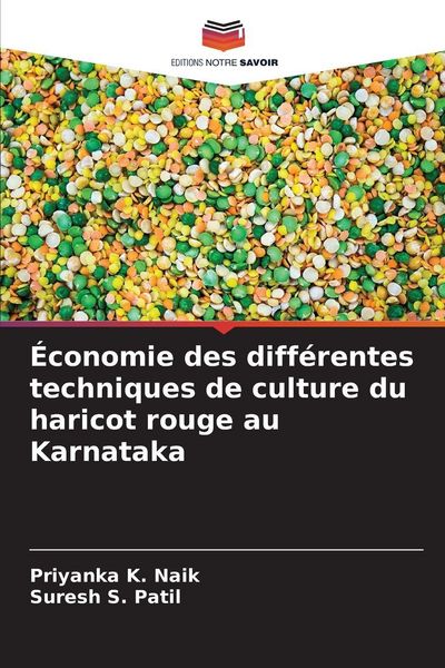 Produktbild: &Eacute;conomie des diff&eacute;rentes techniques de culture du haricot rouge au Karnataka