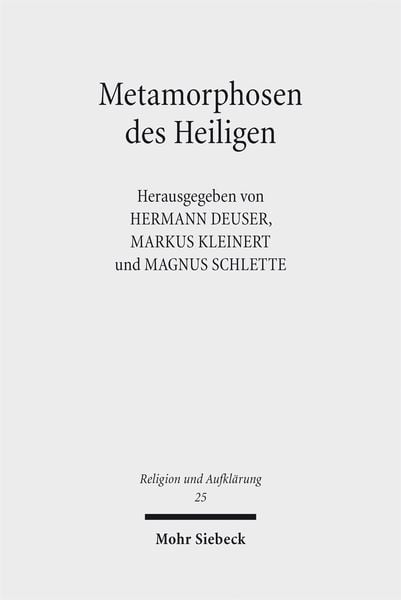 Produktbild: Metamorphosen des Heiligen