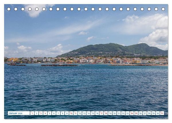 Produktbild: Ischia - Italien (Tischkalender 2026 DIN A5 quer), CALVENDO Monatskalender