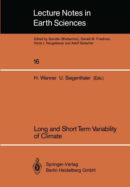 Produktbild: Long and Short Term Variability of Climate