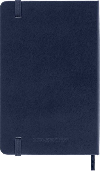 Produktbild: Moleskine 12 Monate Wochen Notizk. 26 A6 1W=1S Geb Saphir