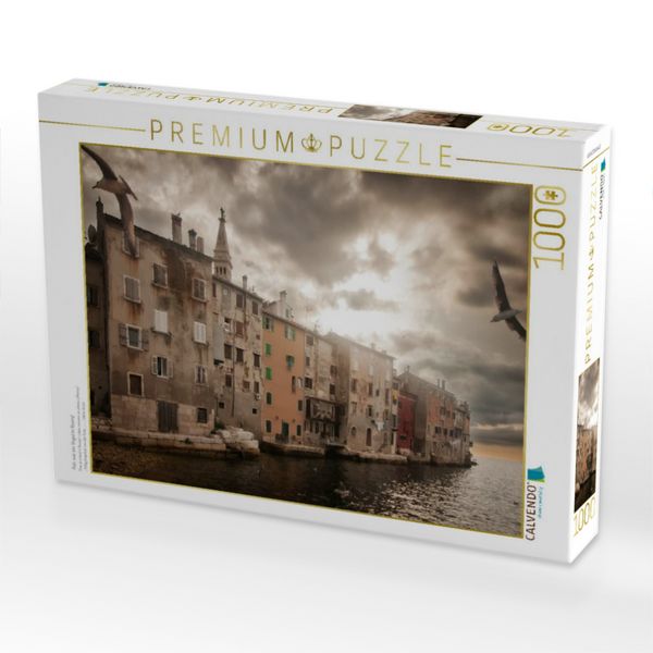 Produktbild: CALVENDO Puzzle Frei, wie ein Vogel in Rovinj! | 1000 Teile Lege-Gr&ouml;&szlig;e 64x48cm Foto-Puzzle f&uuml;r gl&uuml;ckliche Stunden
