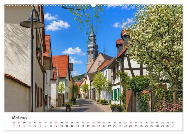Produktbild: Hofheim Idylle am Tauns (Wandkalender 2027 DIN A2 quer), CALVENDO Monatskalender