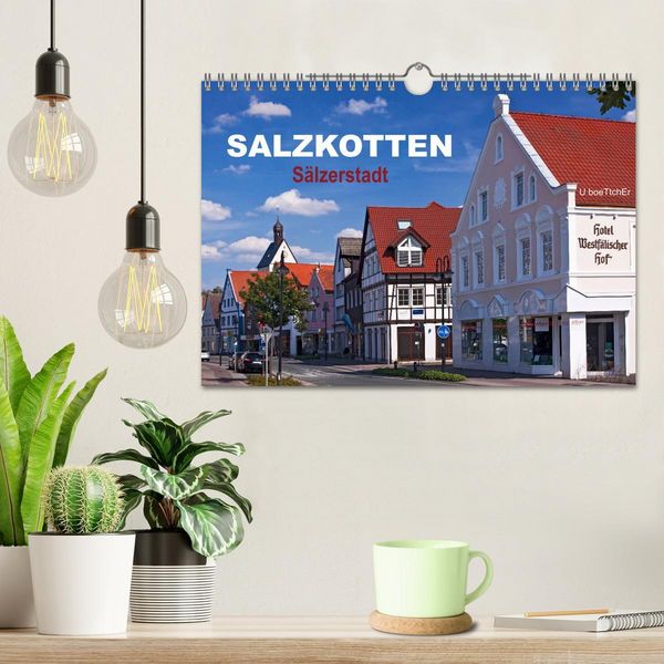 Produktbild: SALZKOTTEN - S&auml;lzerstadt (Wandkalender 2026 DIN A4 quer), CALVENDO Monatskalender
