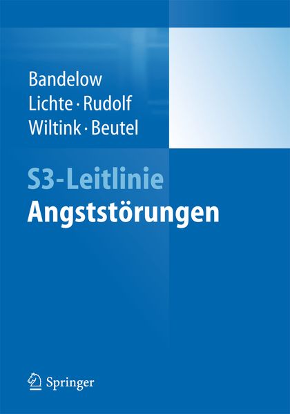 Produktbild: S3-Leitlinie Angstst&ouml;rungen