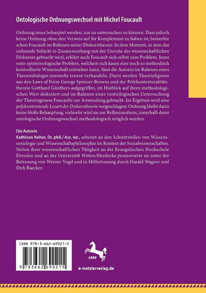Produktbild: Ontologische Ordnungswechsel mit Michel Foucault