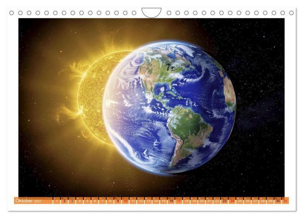Produktbild: Im Weltall ist Stille (Wandkalender 2027 DIN A4 quer), CALVENDO Monatskalender