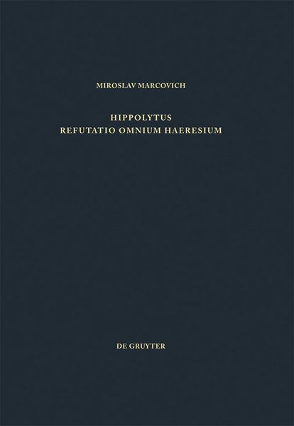 Produktbild: Refutatio omnium haeresium