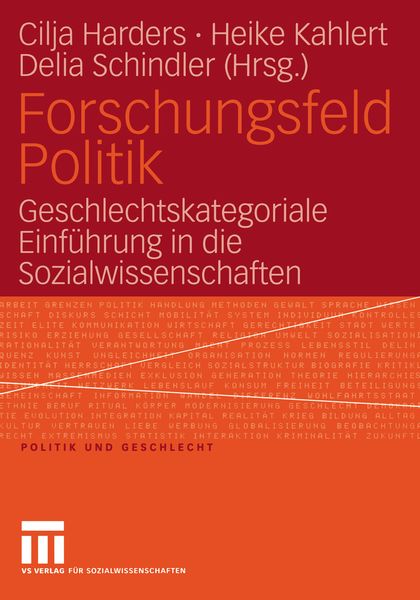 Produktbild: Forschungsfeld Politik