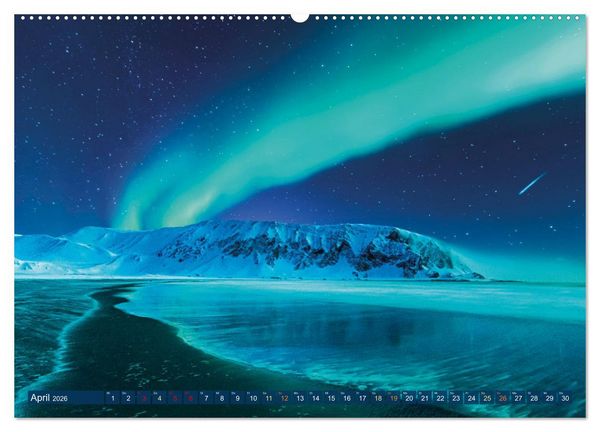Produktbild: Natur-Ph&auml;nomene: So spektakul&auml;r ist nur die Sch&ouml;pfung selbst (Wandkalender 2026 DIN A2 quer), CALVENDO Monatskalender