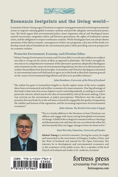 Produktbild: Environment, Economy, and Christian Ethics